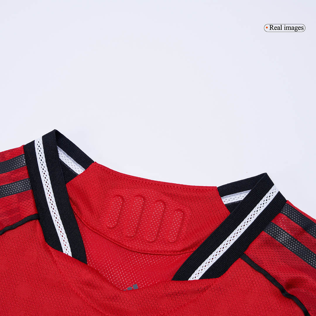 Camiseta de fútbol local auténtica de B.FERNANDES #8 del Manchester United 2025/26, roja