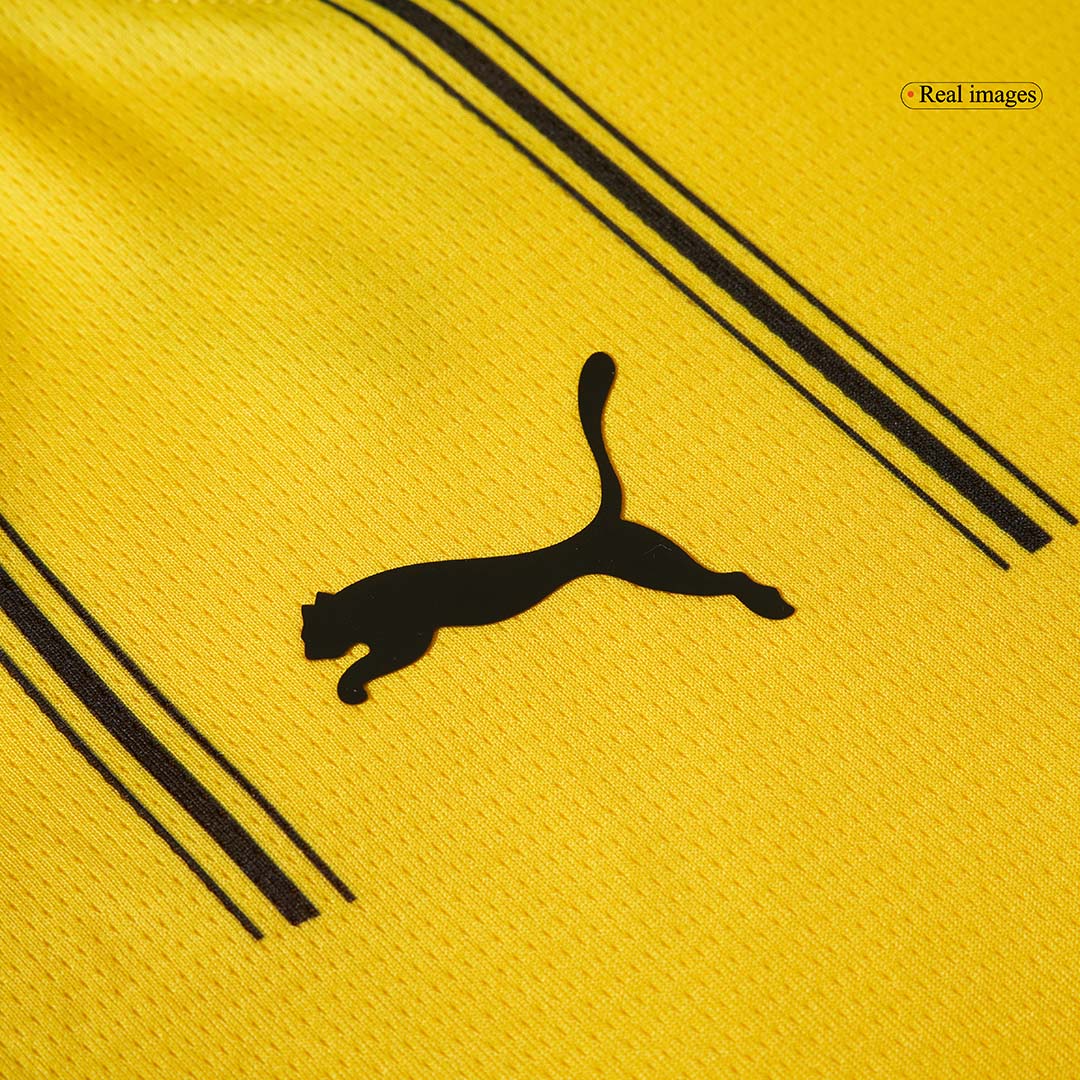Kit de camiseta de fútbol local del Borussia Dortmund para niños (camiseta, pantalón corto y calcetines)
