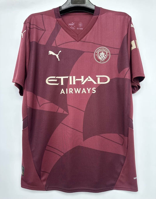 Camiseta roja del Manchester City 24/25