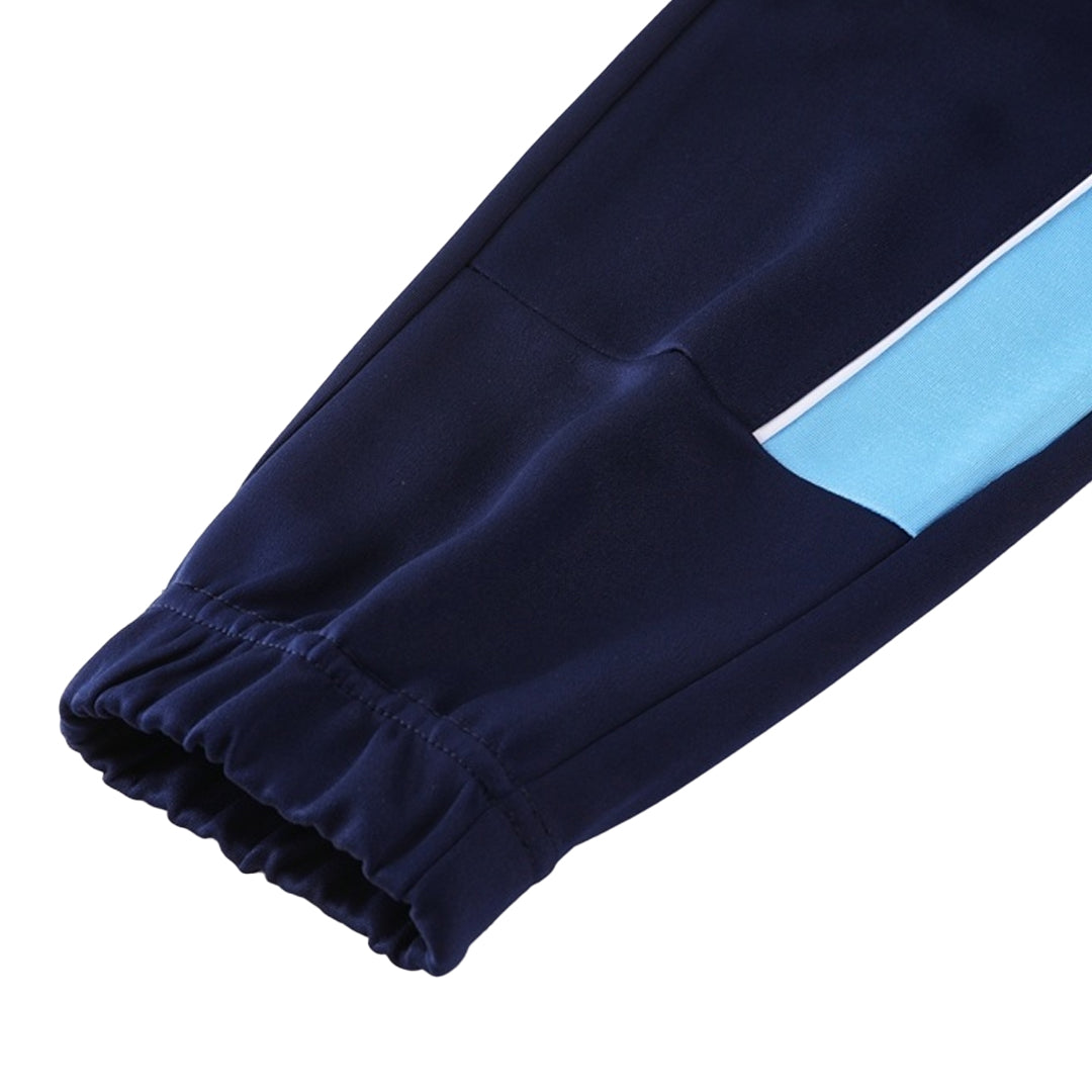Chaqueta de entrenamiento del Manchester City 25/26 (Chaqueta + Pantalón), Azul Marino