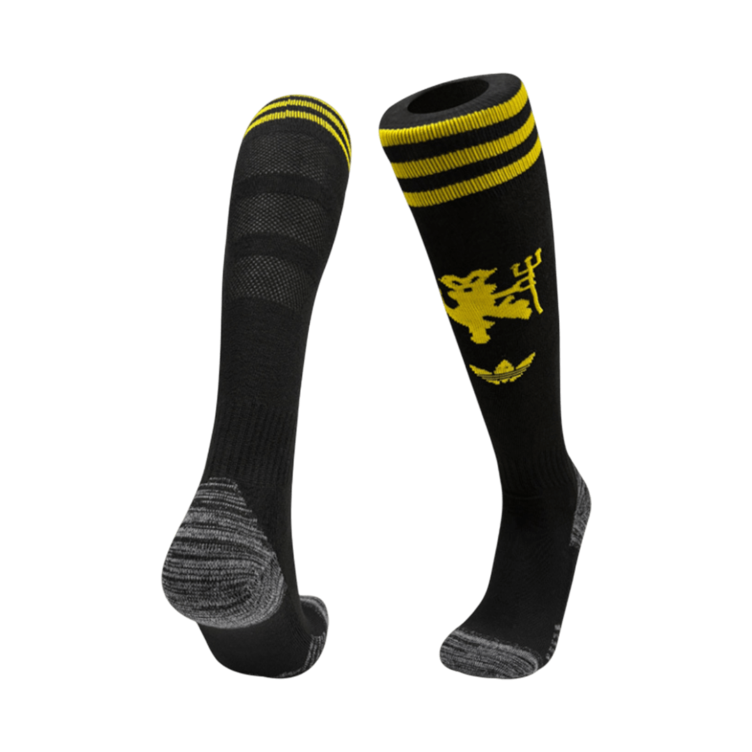 Calcetines de visitante del Manchester United 2025/26