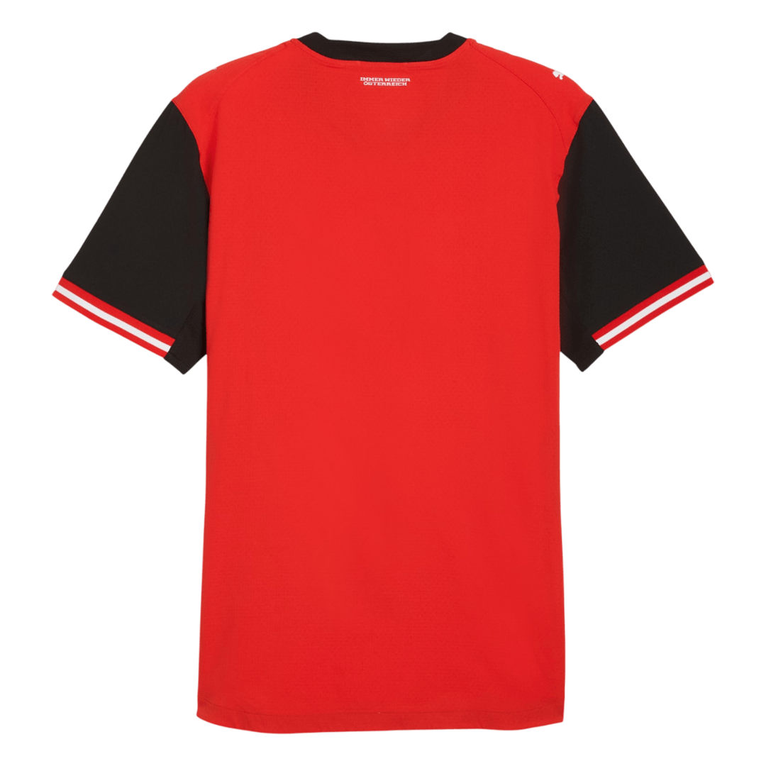 Camiseta de local de Austria para hombre, versión Mundial 2026 - Corte ajustado