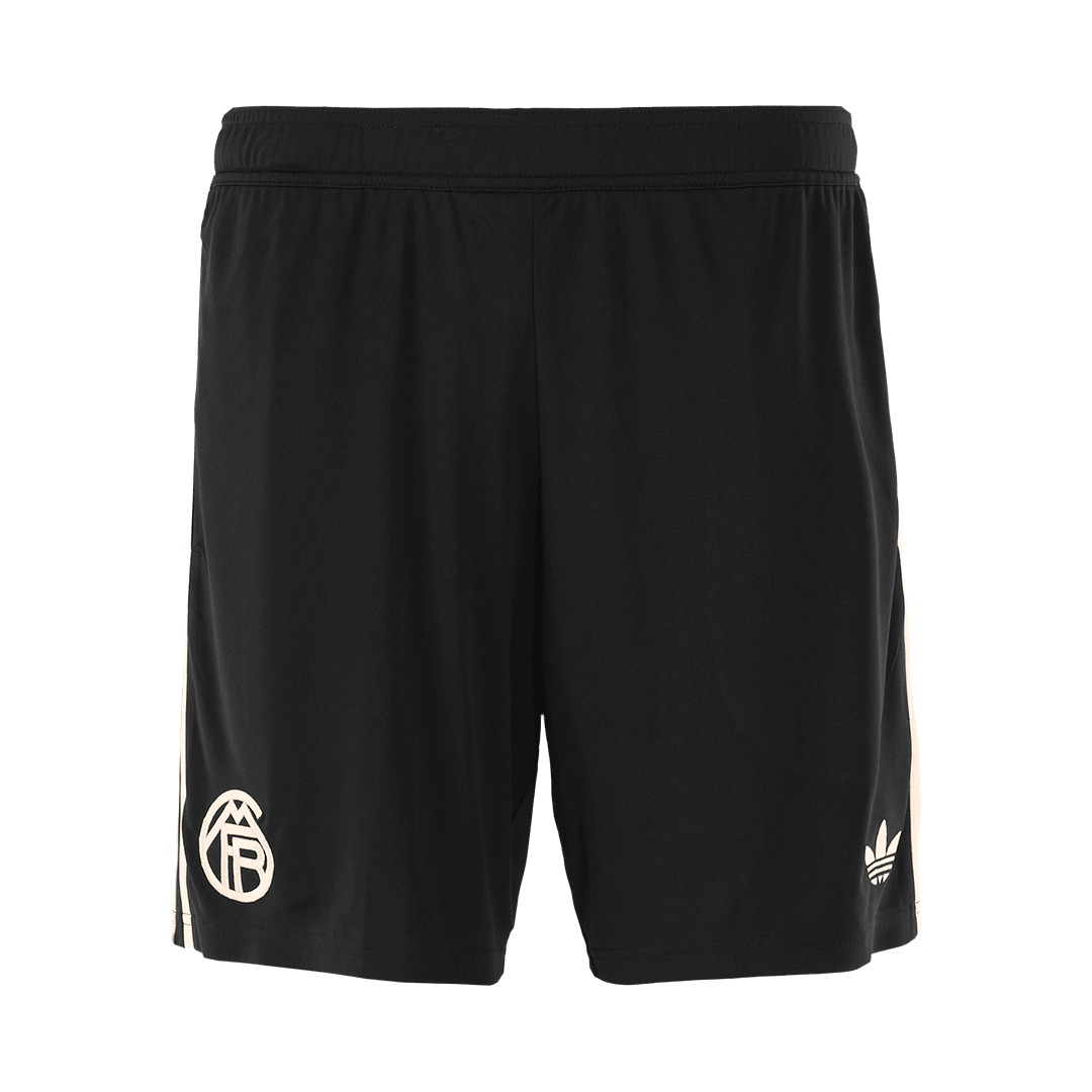 Pantalón corto de visitante del Bayern Múnich 25/26, color negro