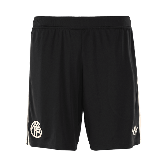 Pantalón corto de visitante del Bayern Múnich 25/26, color negro