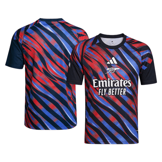 Camiseta de fútbol prepartido del Arsenal 2025/26