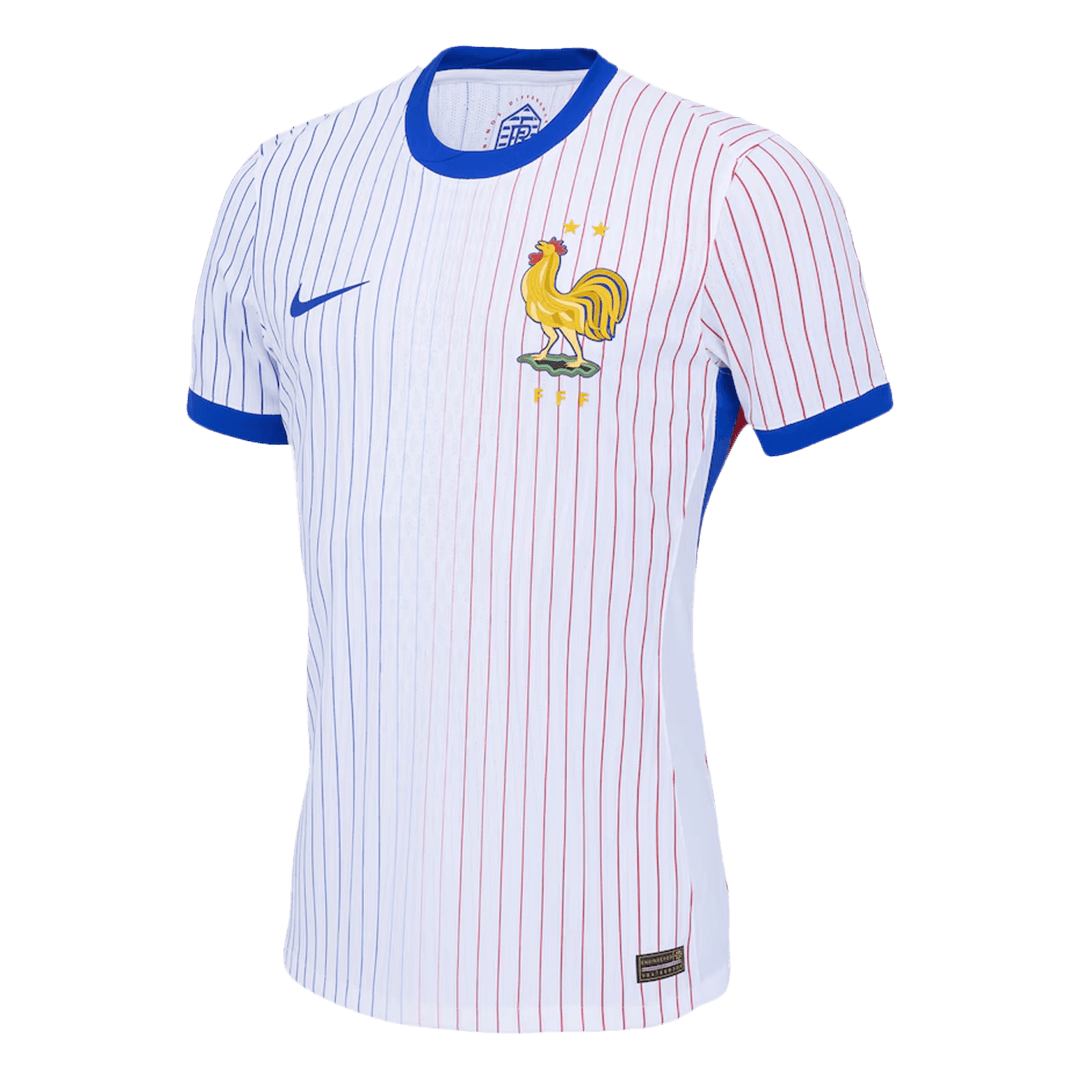 Camiseta de fútbol auténtica de Francia para la Eurocopa 2024
