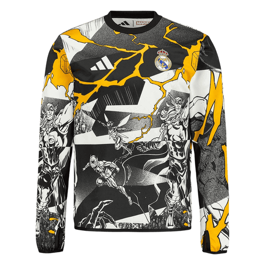 Camiseta de fútbol de manga larga del Real Madrid 2025/26