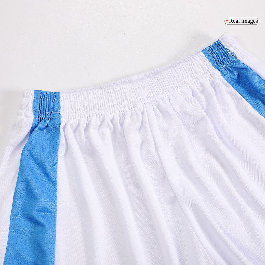 Kit de fútbol local de Argentina para niños (Kit y pantalón corto) 2024