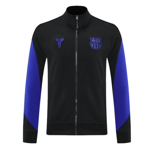 Chaqueta de entrenamiento del Barcelona 25/26 negra y morada