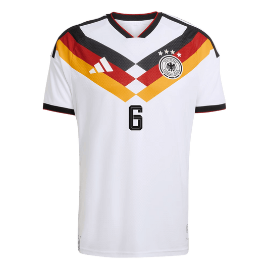 Camiseta de local de Alemania para hombre, KIMMICH #6, Copa Mundial 2026 - Corte ajustado