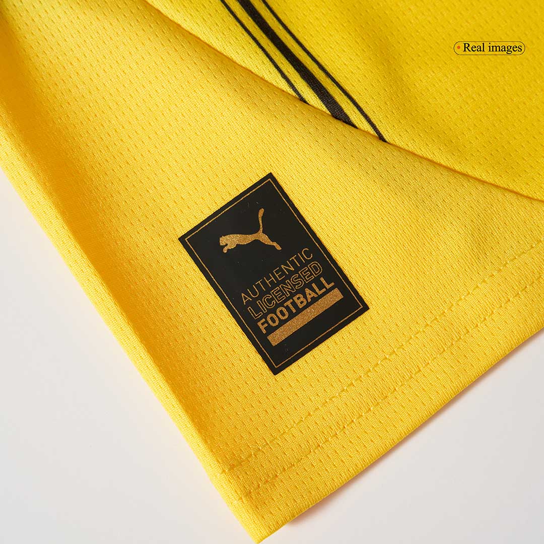 Kit de camiseta de fútbol local del Borussia Dortmund para niños (camiseta, pantalón corto y calcetines)