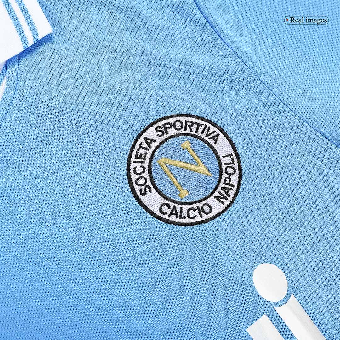 Camiseta retro de fútbol local del Napoli 1986/87