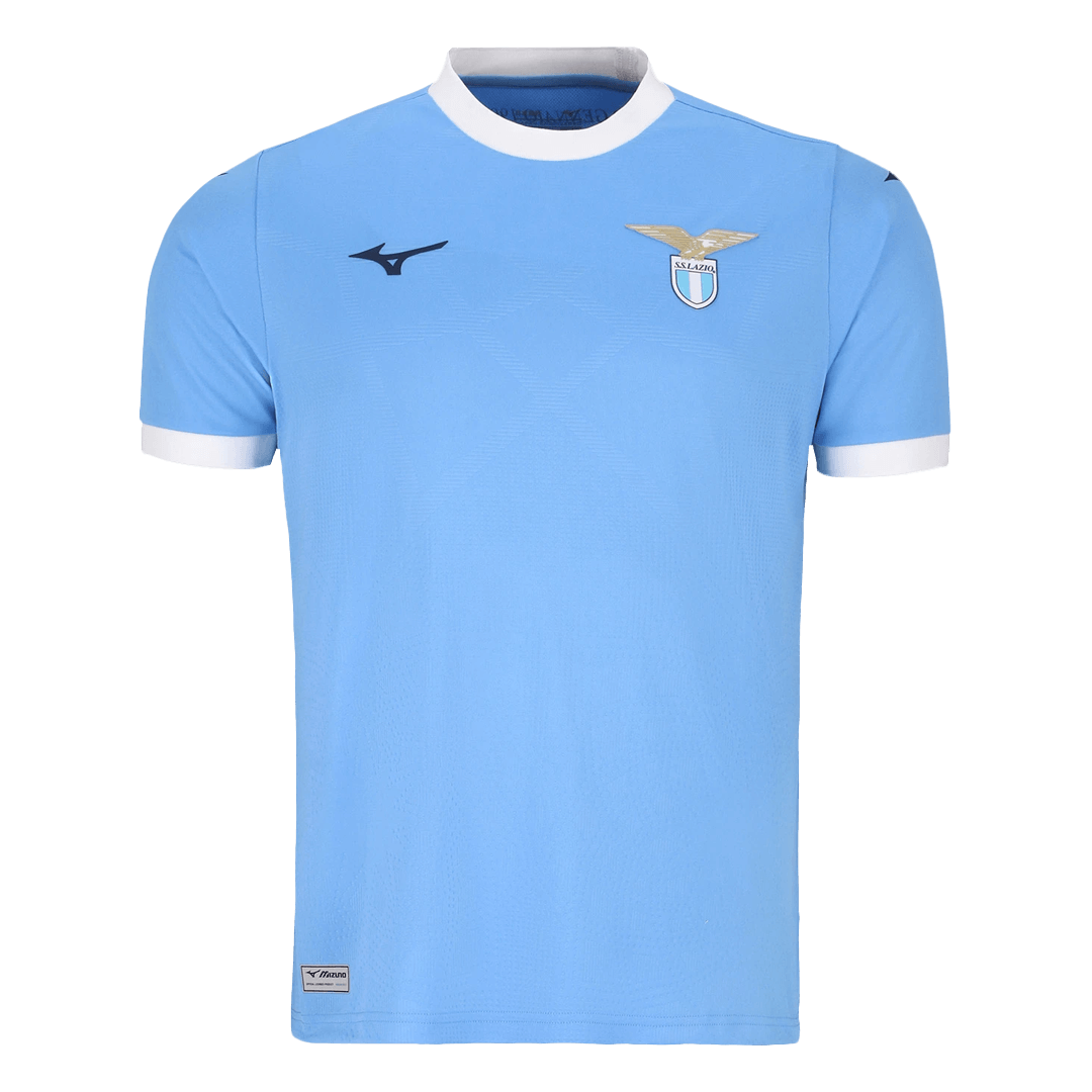 Camiseta de fútbol local de la Lazio 25/26 azul