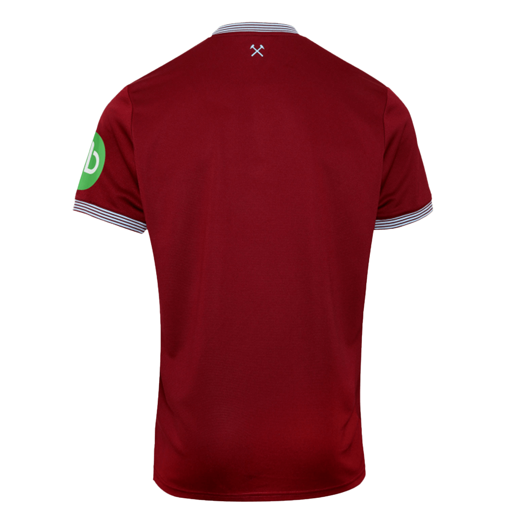 Camiseta de fútbol local del West Ham United 2025/26