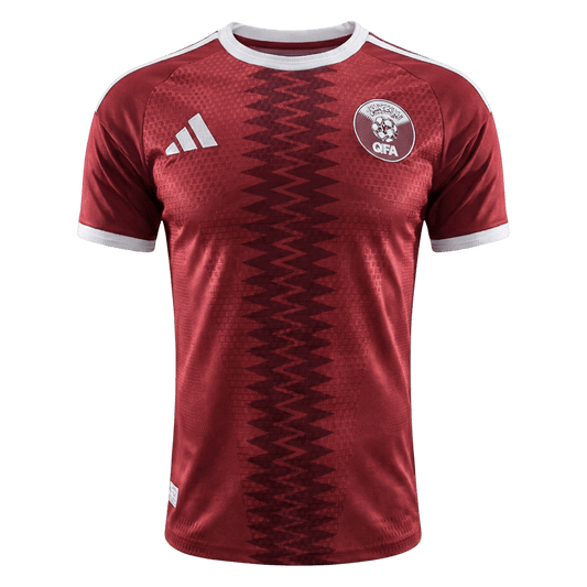 Camiseta de local de Qatar para hombre, versión Mundial 2026 - Corte ajustado