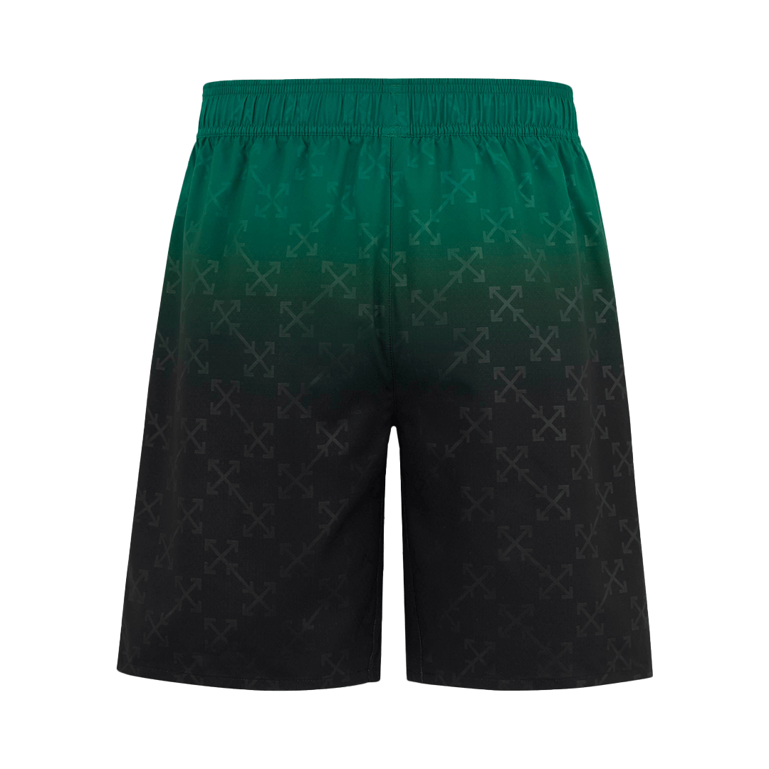 Kit de fútbol visitante del AC Milan (Kit y pantalón corto) 2024/25, verde y negro