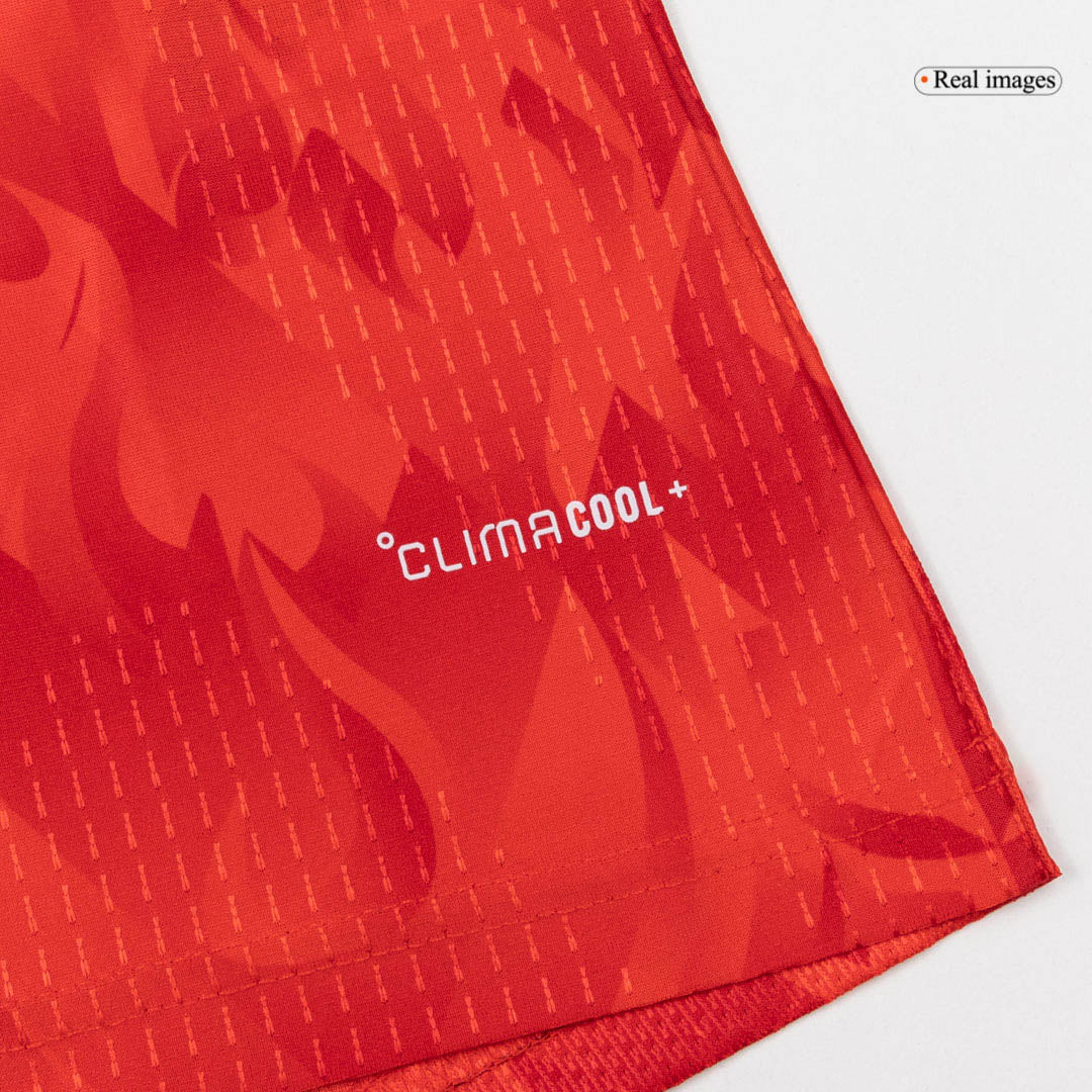 Camiseta de local de Bélgica DE BRUYNE #7 para hombre, Copa Mundial 2026 - Corte ajustado