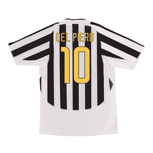 Retro DEL PIERO # 10 2003/04 Camiseta de fútbol local de la Juventus