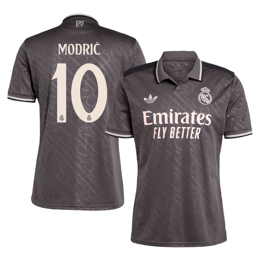 Real Madrid MODRIĆ #10 Tercera camiseta de fútbol - Super (grande)