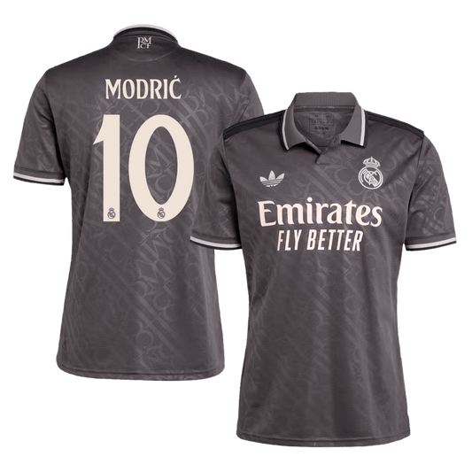 Real Madrid MODRIĆ #10 Tercera camiseta de fútbol - Super (grande)
