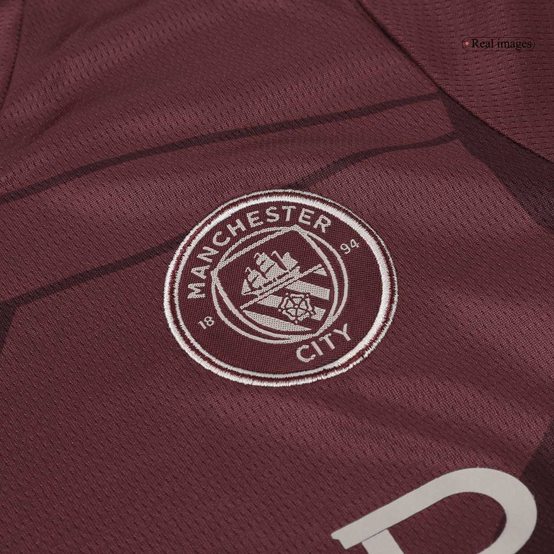 Kit de fútbol infantil de visitante del Manchester City (Kit y pantalón corto) 2024/25