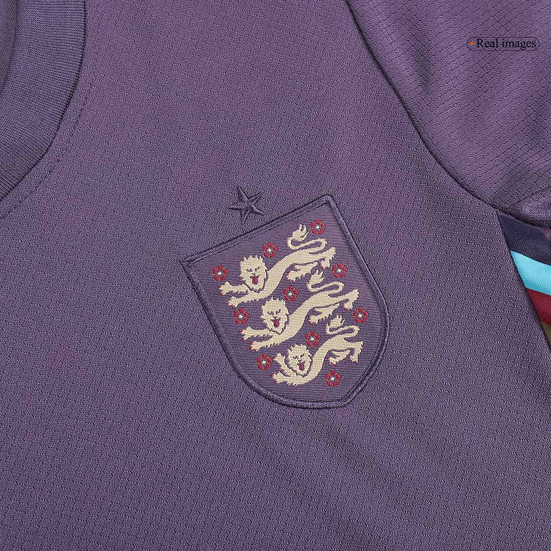 Kit de fútbol visitante de Inglaterra para niños (camiseta y pantalón corto) Eurocopa 2024