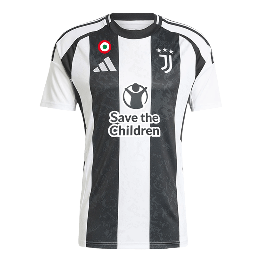 Camiseta de fútbol local de la Juventus 2024/25 - Patrocinador de Save The Children