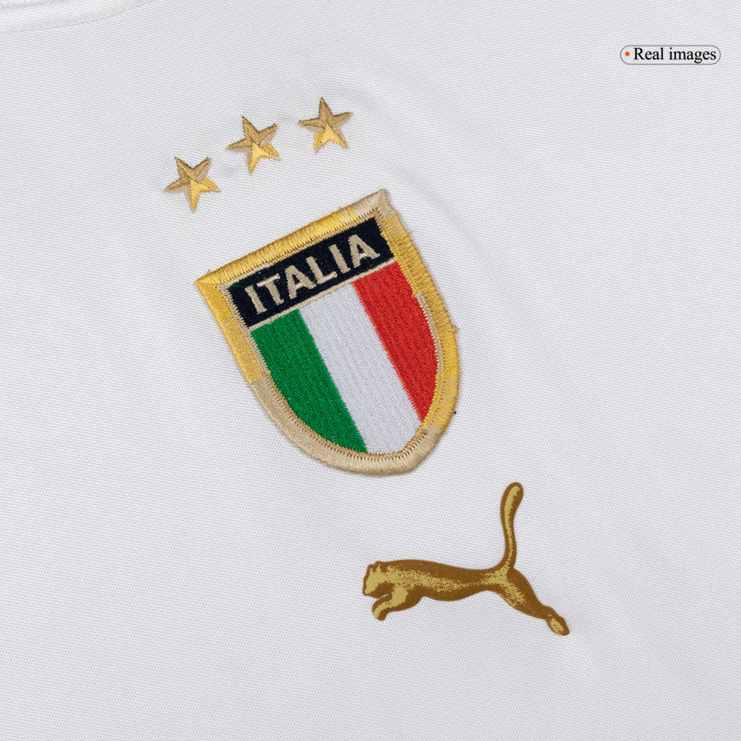 Camiseta retro de fútbol de visitante de Italia 2004