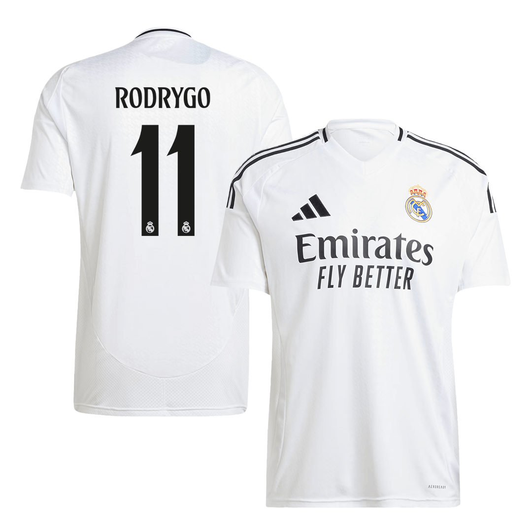 Camiseta de fútbol local del Real Madrid RODRYGO #11 (grande)