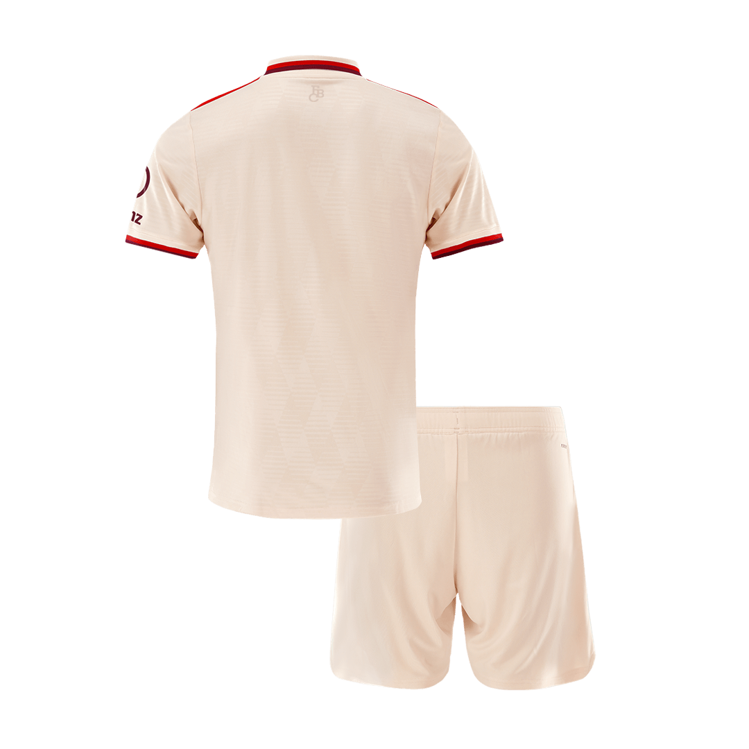 Kit de fútbol infantil de visitante del Bayern Múnich (camiseta y pantalón corto) 2024/25 - UCL