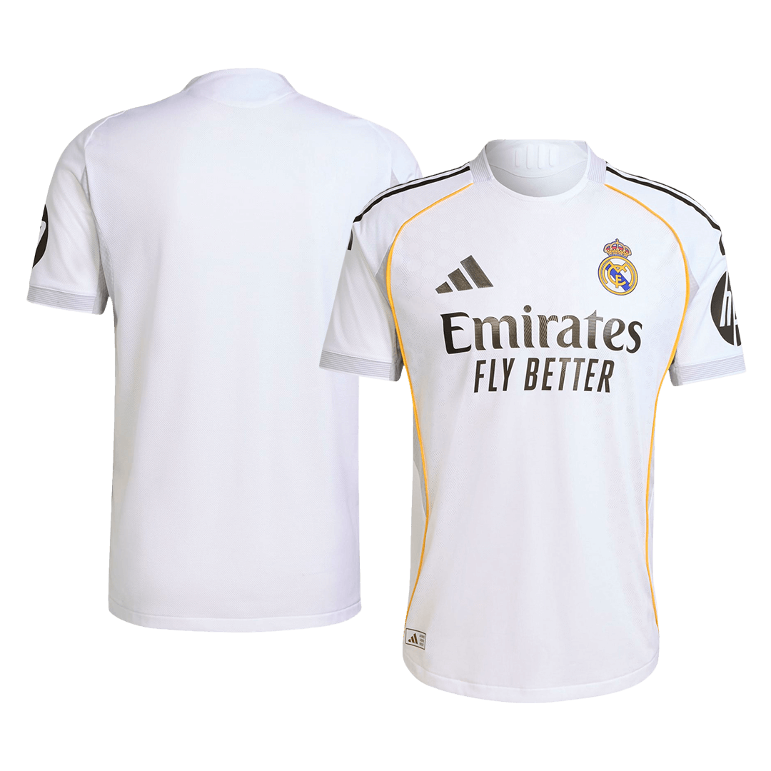 Camiseta de fútbol local del Real Madrid 2025/26 auténtica