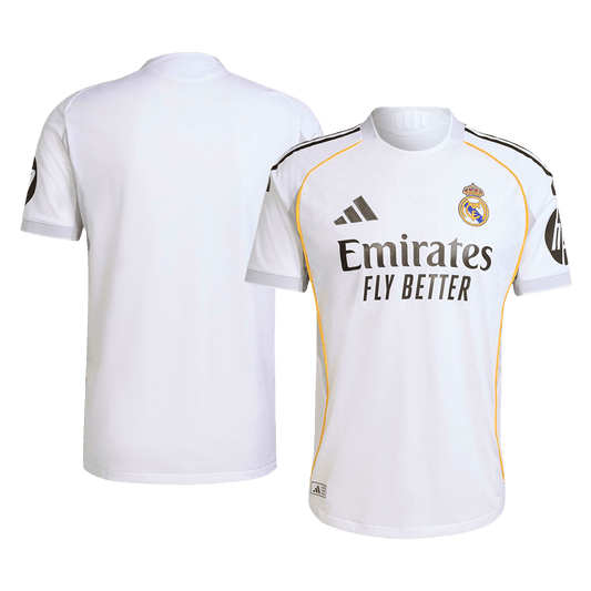 Camiseta de fútbol local del Real Madrid 2025/26 auténtica