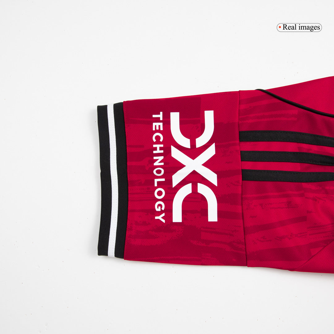 Camiseta de fútbol local del Manchester United 2025/26, número 7
