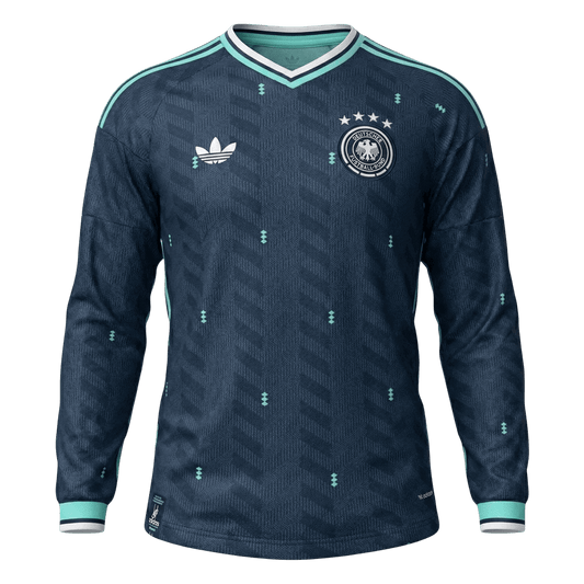 Camiseta de fútbol de manga larga de visitante de Alemania 2026