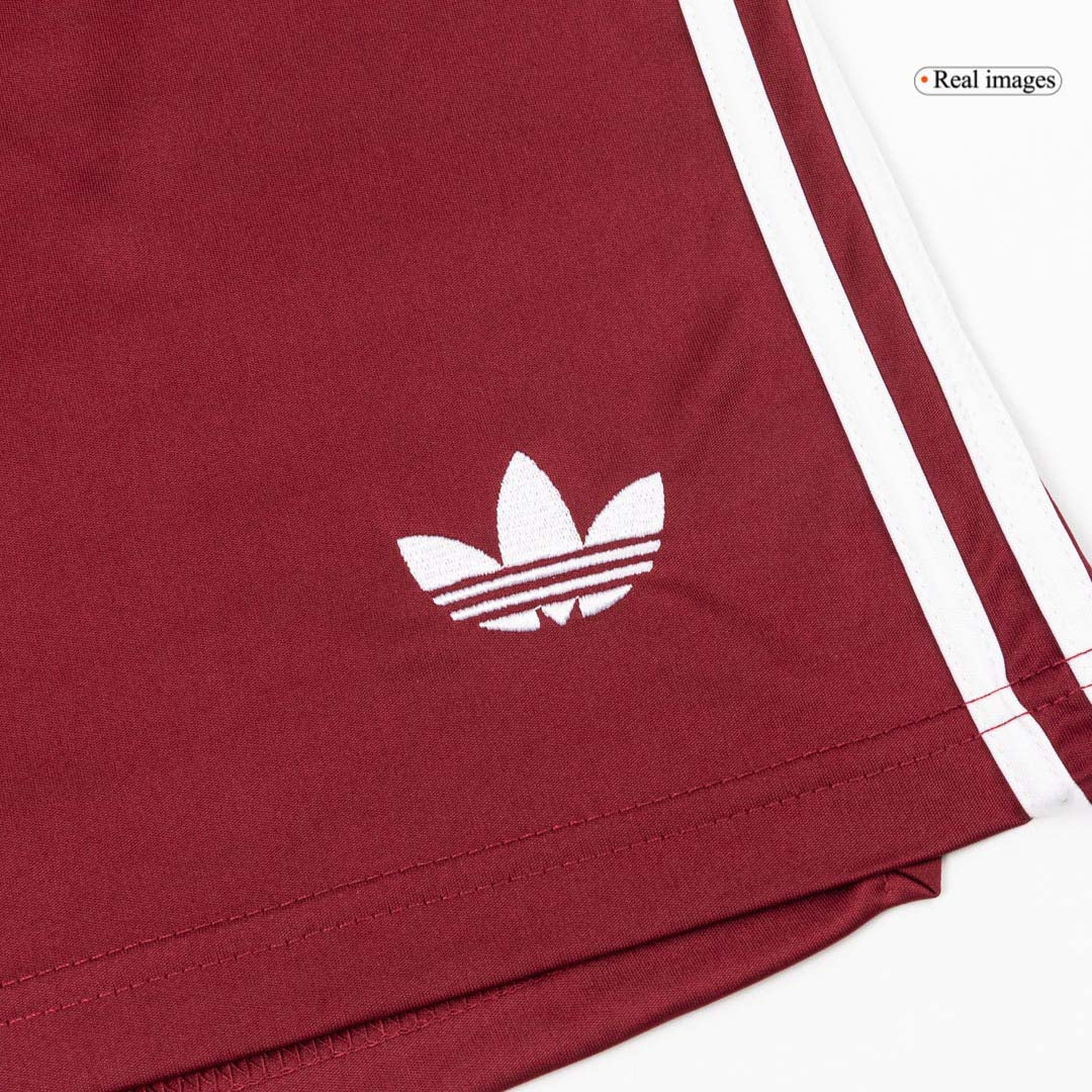 Kit de fútbol visitante del Arsenal (Kit, pantalón corto y medias) 2025/26