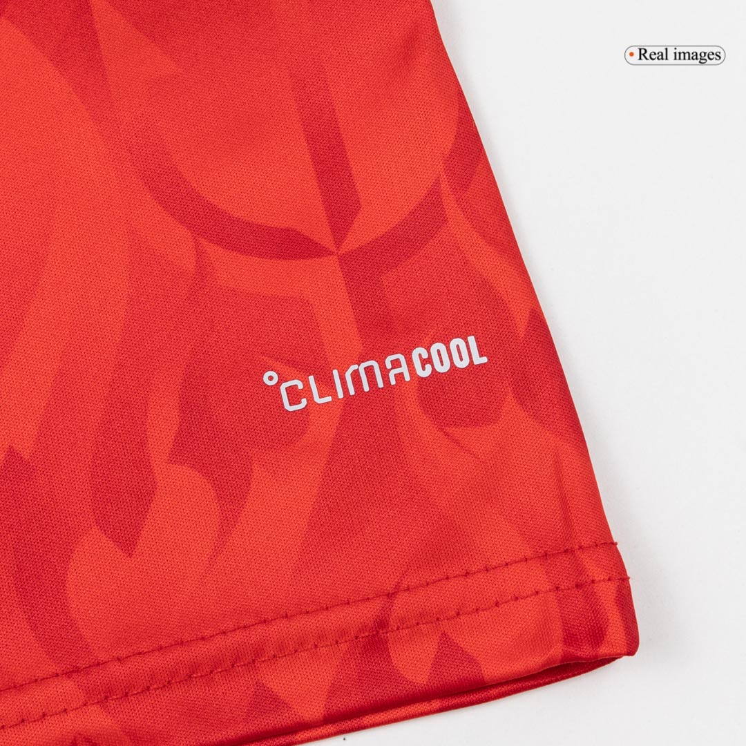 Equipación infantil de la selección belga (camiseta + pantalón corto) para el Mundial 2026
