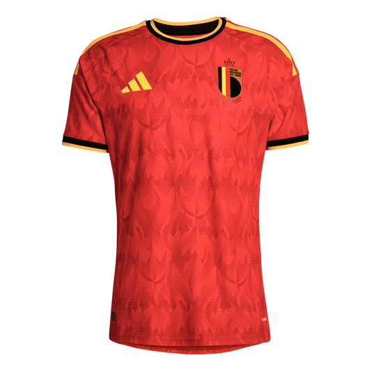 Camiseta de local de Bélgica para hombre, versión Mundial 2026 - Corte ajustado