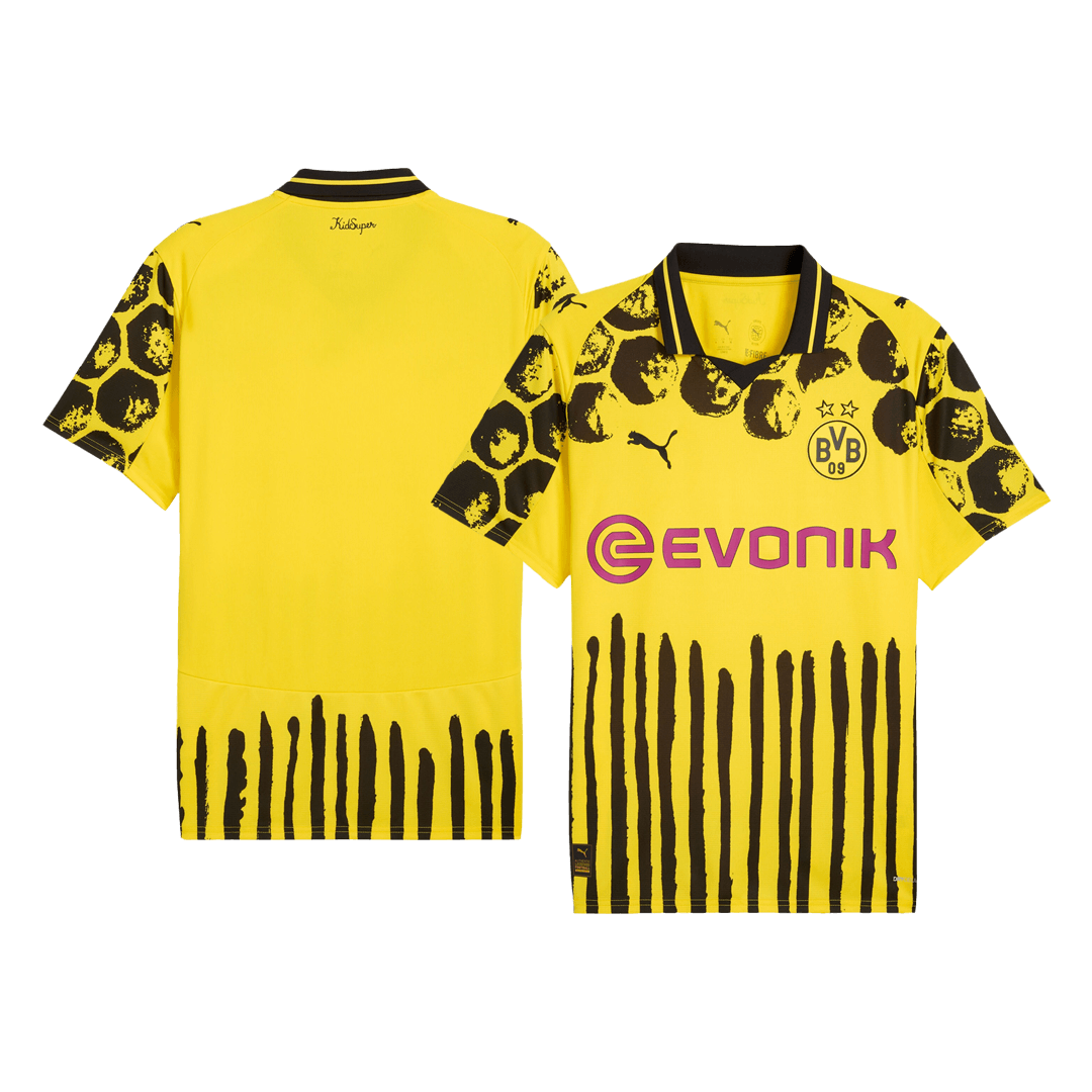 Camiseta de fútbol local del Borussia Dortmund 2025/26 — KidSuper
