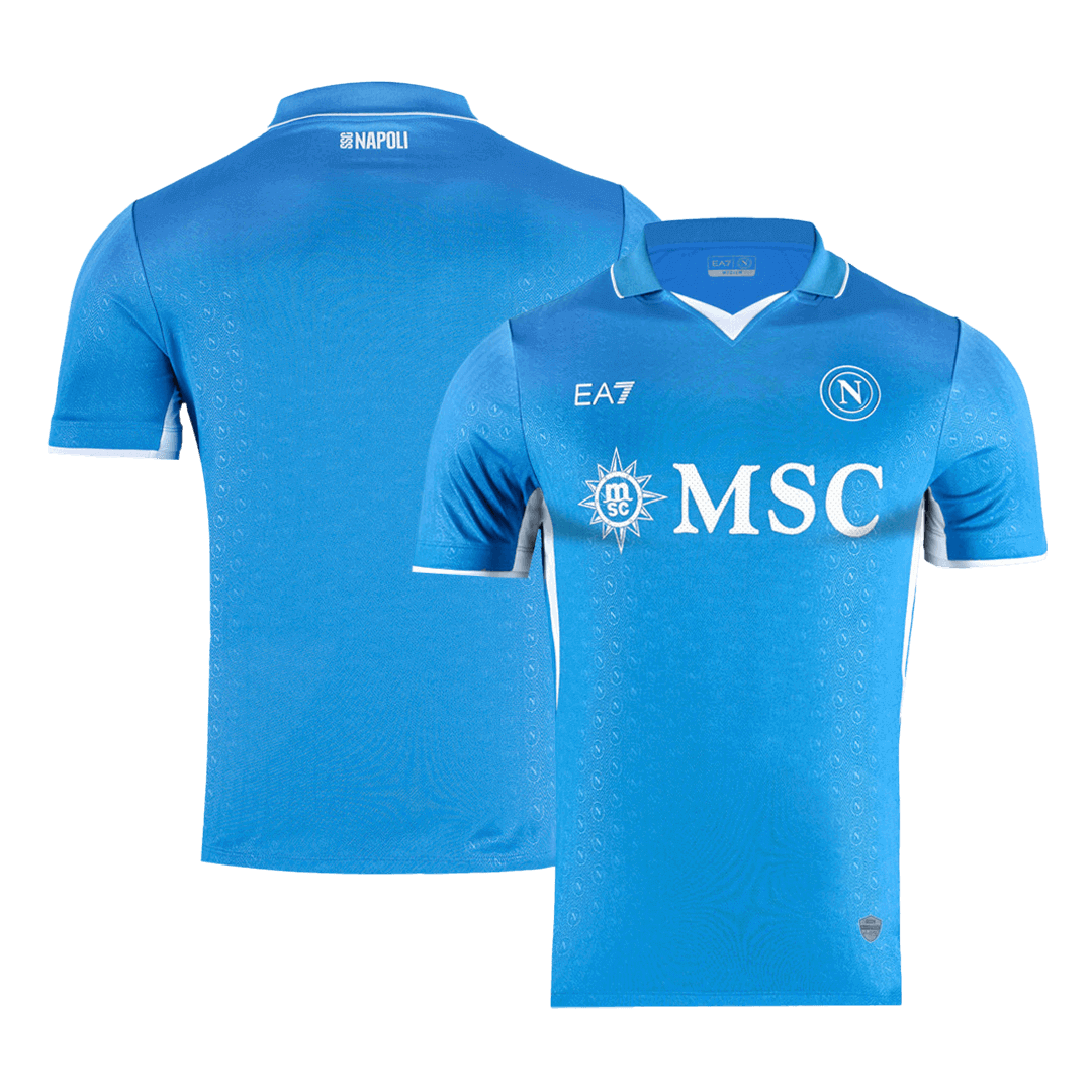 Camiseta de fútbol local auténtica del Napoli 2024/25