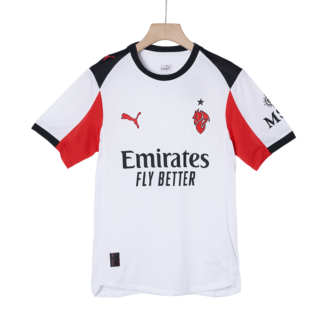 Camiseta de visitante auténtica FOFANA #19 del AC Milan 2025/26