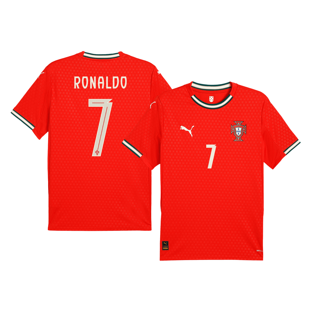 Camiseta de fútbol local de Portugal RONALDO #7 2025