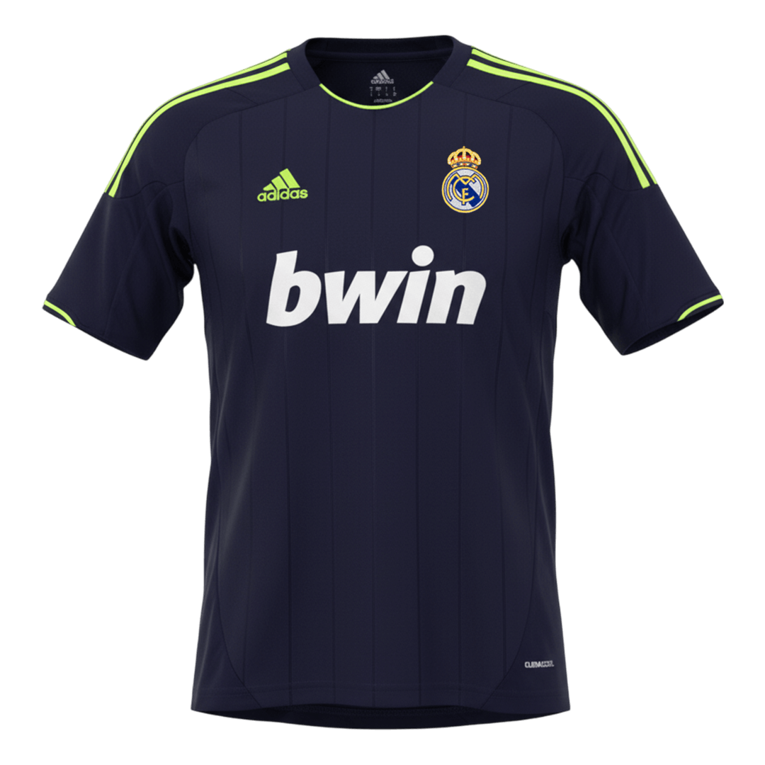 Camiseta de fútbol vintage de visitante del Real Madrid 2012/13