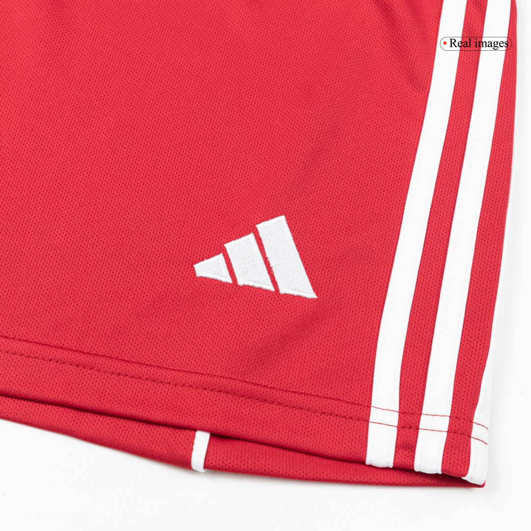 Pantalón corto de fútbol local del Liverpool 25/26 rojo