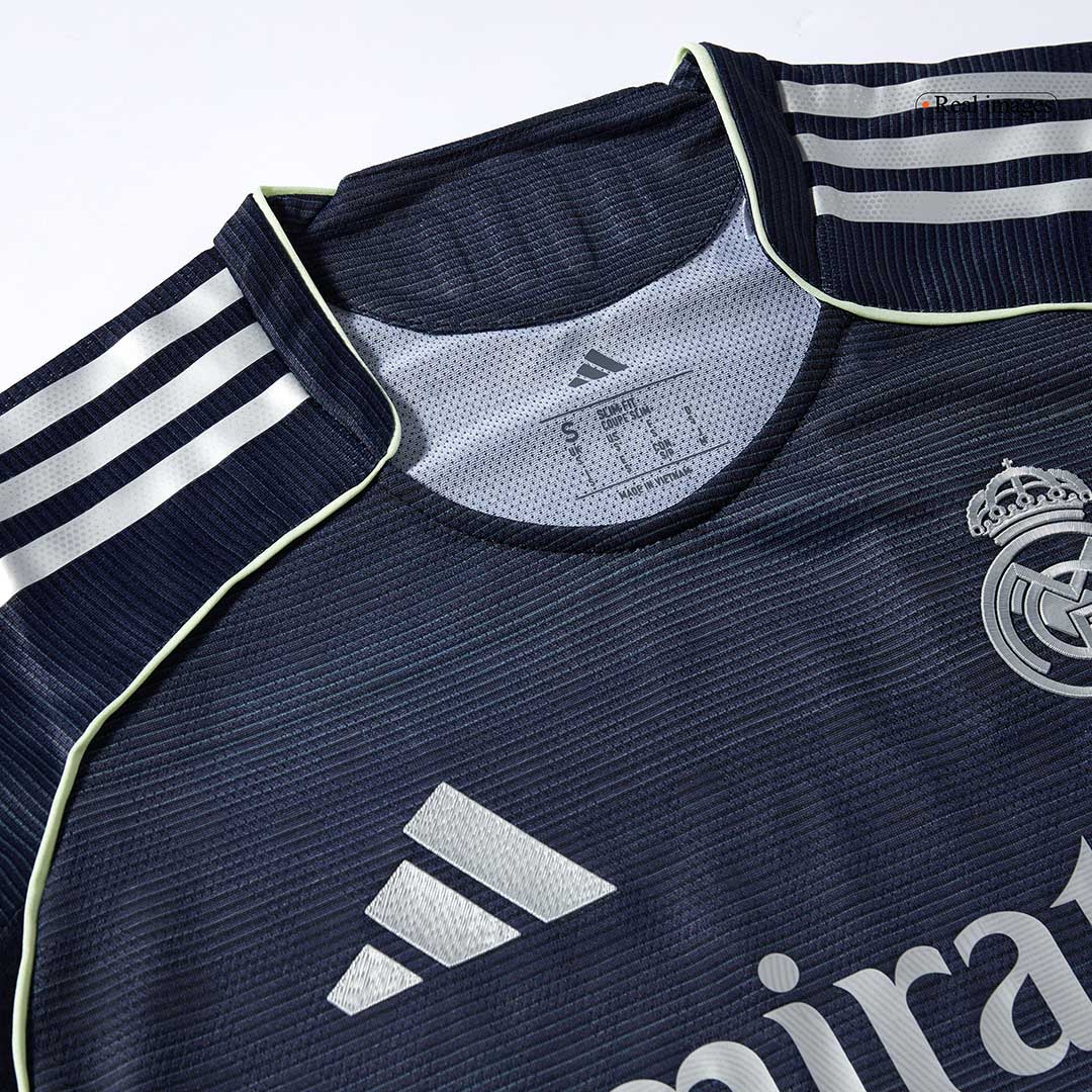 Camiseta de fútbol visitante del Real Madrid HUIJSEN #24 2025/26 auténtica