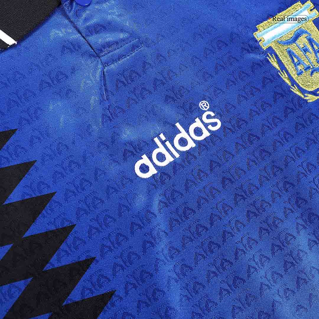 Camiseta retro de fútbol de visitante de Argentina 1994