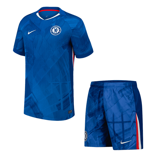 Kit de fútbol local del Chelsea (Kit y pantalón corto) 2025/26 azul