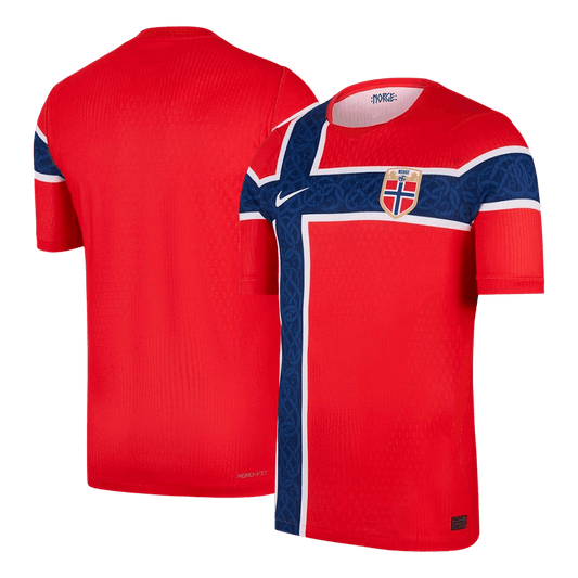 Camiseta de local de Noruega para hombre, Copa Mundial 2026 - Corte ajustado
