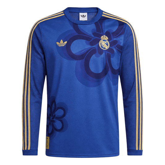 Camiseta de fútbol de manga larga del Real Madrid 2025/26