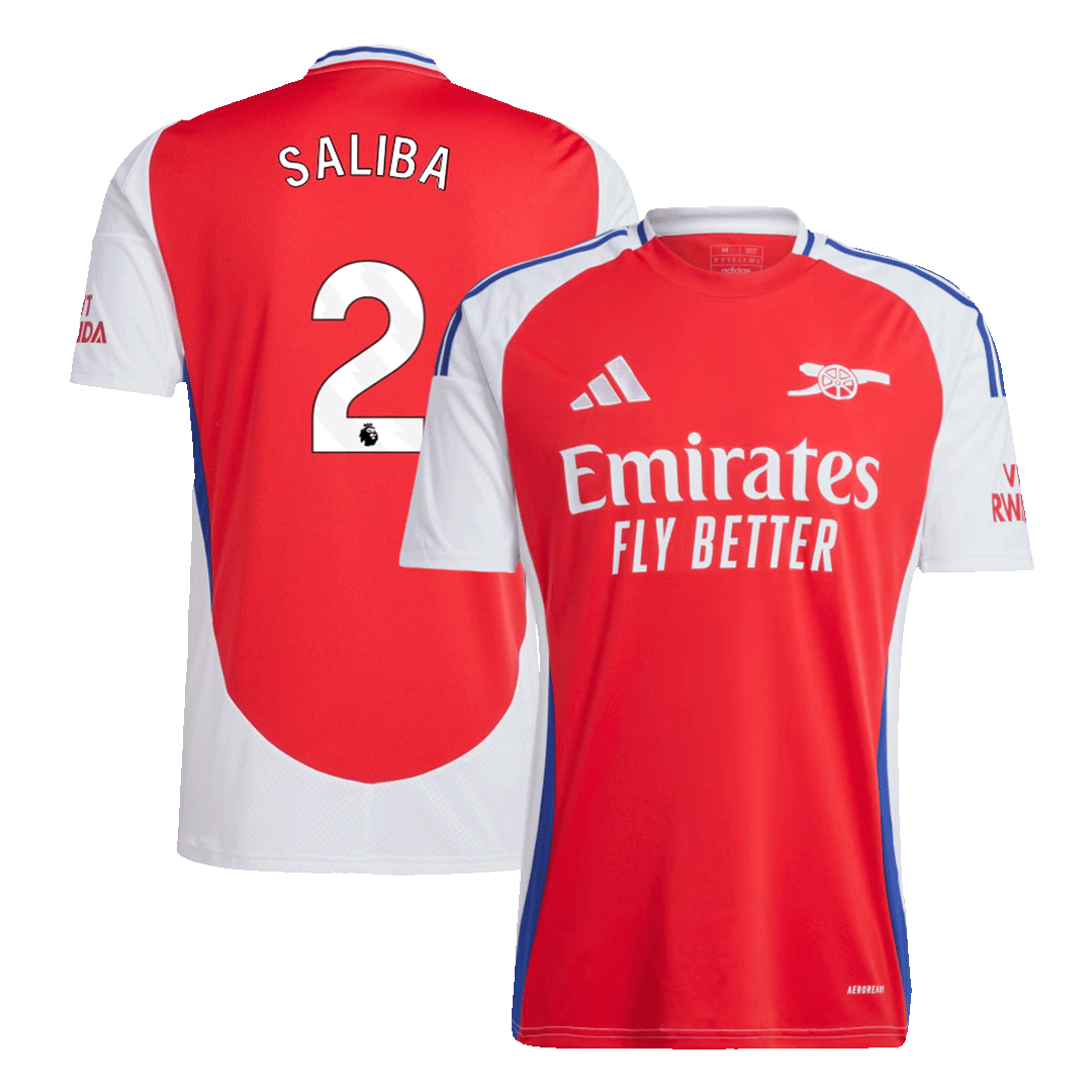Camiseta de fútbol local del Arsenal SALIBA #2