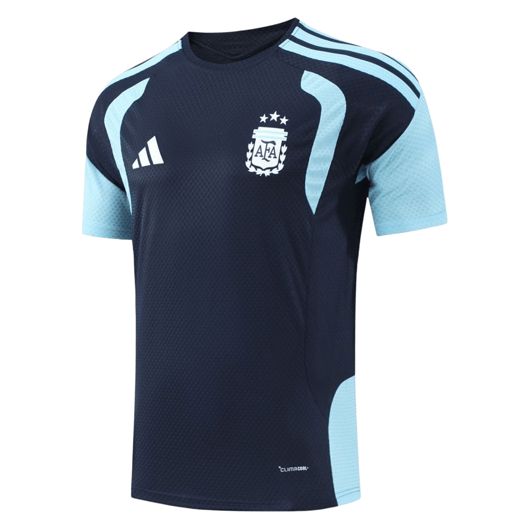 Equipación de fútbol de Argentina para la previa del partido (camiseta + pantalón corto) 2026